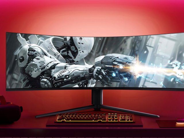 Produktivita i gaming: TCL uvádí ultra široký 57“ Dual 4K QD-Mini LED herní monitor