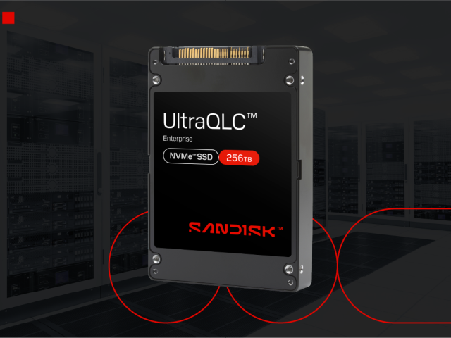 Sandisk připravuje platformu UltraQLC s 256TB SSD